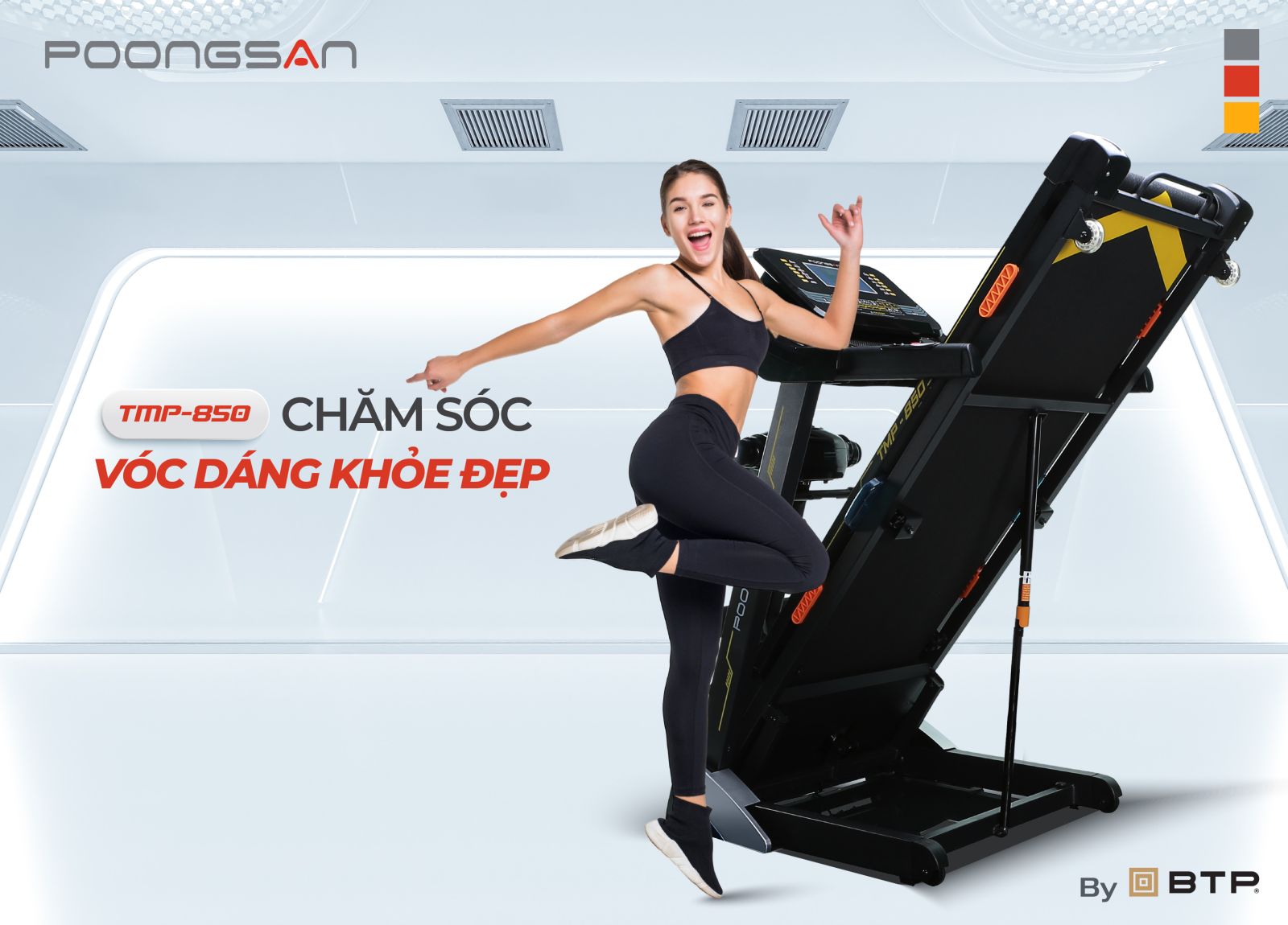 Poongsan TMP-850 Chăm sóc vóc dáng khỏe đẹp Poongsan TMP-850 Chăm sóc vóc dáng khỏe đẹp